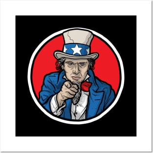 Uncle Sam Posters and Art